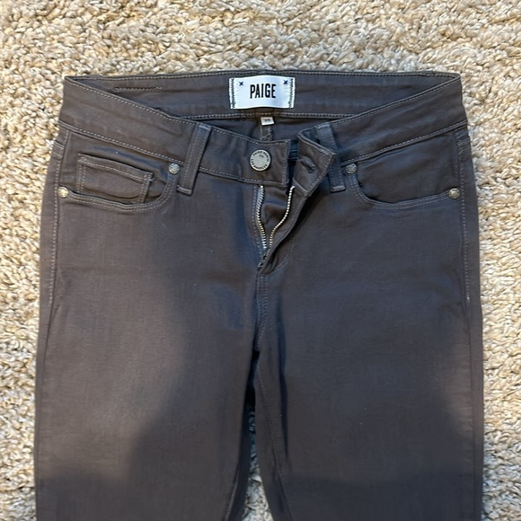 Paige verdugo ultra skinny size 25 grey denim - Picture 2 of 5